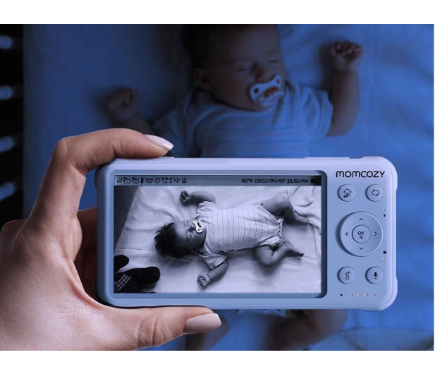 MOMCOZY Elektroniczna niania BM01 z monitorem 5" - 1574098 - zdjęcie 3